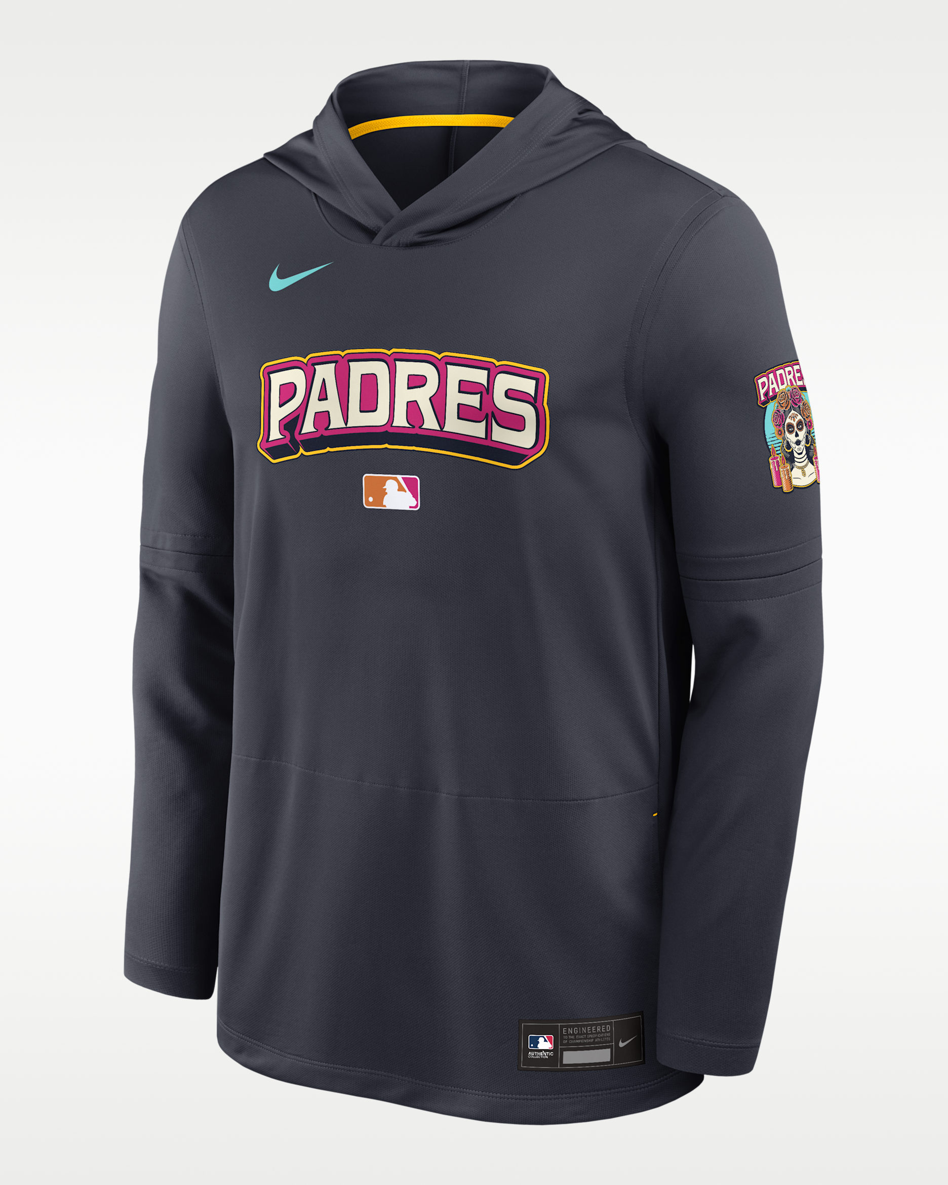 San Diego Padres City Connect Men's Nike Dri-FIT MLB Long-Sleeve